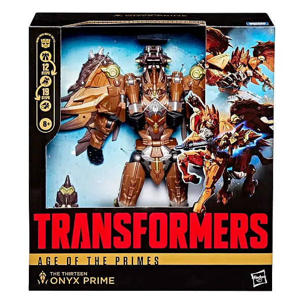 TRANSFORMERS AGE OF THE PRIMES LEADER CLASS ACTION FIGURE THE THIRTEEN: ONYX PRIME 19 CM